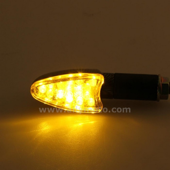 29 Yellow 15 Led Turn Signal Light Bulb Blinker Lens Dc12V 10Mm@3